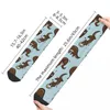 Men's Socks All Seasons Crew Stockings Otter Palooza Harajuku Fashion Hip Hop Long Accessories For Men Women Christmas Gifts