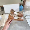 2024 Yeni Tabi Sandal Elbise Ayakkabı Yaz Balesi Düz Ayakkabı Dans Ayakkabı Fashion Maison MM6 Lüks Tasarımcı Kadın Seksi Lady Margiela Deri Loafer Terlik Gündelik Ayakkabı Kutusu