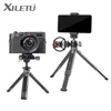 Anslutare XTD30MC22 MINI Cold Shoe Ball Head Dual Användning 1/4 Skruv Kall sko Aluminiumlegering för kamera Telefon Speedlite TripoD Selfie Stick