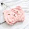 Towel Cute Bear Microfiber Hair Quickly Dry Microfibre After Shower Quick Hat Cap Head Bathing Tools