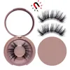 Pinceaux 3D vison faux cils magnétiques aimant Eyeliner faux cils liquide imperméable maquillage de cils longue durée