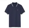 Polo de créateur pour hommes, couleur unie, blé décontracté, T-shirt minimaliste d'été à manches courtes, polo d'affaires brodé, haut de haute qualité