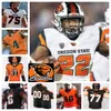 Personalizado Oregon State College Football Jersey costurado 6 Damien Martinez 75 Taliese Fuaga 15 Dom Montiel 80 Trevor Pope 79 Tyler Voltin NCAA homens mulheres juventude