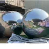 Outdoor Inflatable Mirror Ball PVC Decorative Mirror Balloons with an Air Pump for Events or Party