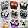 Mittens Winter Gloves Ladies Girls Outdoor Thick 3D Cartoon Dog Warm Mittens Thicken Men And Women Christmas Gifts For Kids Drop Deliv Dhvvc