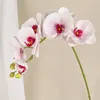 Decorative Flowers Artificial Butterfly Orchid 3d Printing Plants DIY Wedding Floral Bouquet Home Living Room Table Decoration