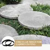 Decorações de jardim 2pcs DIY reutilizável caminho pavimentação molde crescente moldes tijolo pedra ferramenta para