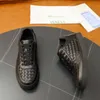 Scarpe casual di moda uomo sewyer che corre sneakers top bassi elastico fascia nera in pelle nera tessitura di designer traspirante campus da tennis scarpe sportive boxe 38-45