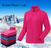 Giacca da trekking da donna039s da donna calda in pile polare giacche sportive da campeggio giacche invernali cappotto abbigliamento donna13601348