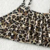 Adatto a 514 anni Costume da bagno per bambini per ragazze adolescenti Bikini leopardato Costumi da bagno estivi in due pezzi divisi