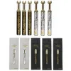 California Honey Disposable Vape Pen Empty E Cigarettes 1ml Gold Ceramic Coil Atomizers 400mah Rechargeable Battery Thick Oil Cartridges Package vs cake packwoods