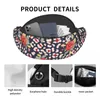 Waist Bags Floral Leopard Spots Bag Vintage Roses Woman Bicycle Pack Funny Polyester