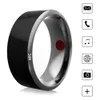 NFC Smart Ring Multi-function Electronic Bluetooth Ring Solar Ring IC Rewritable Analog Access Card Tag Key Ip68 Waterproof 240110