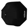 Zubehör Godox 80 cm Octagon Regenschirm Softbox Lichtstativ Regenschirm Blitzschuhhalterung Kit für Canon Nikon Godox Yongnuo Blitzgerät