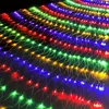 118,11 x 78,74 Zoll LED-Außenfischernetzlicht, Girlanden-Gartendekoration, Straßengirlande im Freien, Hochzeitsfeier, Neujahr, Weihnachtslicht