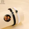 EthShine Custom Po Bracelet Personalized Po Projection Bracelet with Picture Inside for Women/Men Birthday Christmas Gift 240110