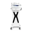 Hot Sale Standing RF Ultrasound 9 in 1 Oxygen Spray Skin Hydrating Exfoliating Facial Contouring Anti-wrinkle Anti-aging Microcurrent Ion Machine