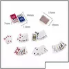 Giochi di carte 112 Cute Minll House Carte da gioco Poker in miniatura per bambole Accessorio Decorazione domestica Drop Delivery Giocattoli Regali Puzz Puzzl Dhvgp