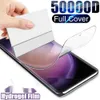 Hydrogel Film Voor Samsung Galaxy S24 S23 S20 S21 S22 Plus Ultra Fe Note 20 9 10 Plus A52S a30 A53 A51 A50 Screen Protector