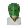 Eraspooky – masques de tête de poisson vert amusants, Costume d'halloween Cosplay pour adultes, accessoires de fête de noël, couvre-chef en Latex Animal 311x, 2020