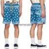 Men's Shorts 2023ss Spring/Summer New High Street Personalized Cashew Blossom Relaxed Sports Shortsephemeralew