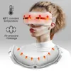 Oczy Masager Eye Zmęczenie Ulga Smart Air Bag Vibration Compress Masaż Bluetooth Music Relaks Sleep Impround Anti Bag 240110