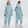 Ski Suits Adults Insulation Outdoor Snowboarding Jumpsuits Waterproof Windproof Skiing Clothes Overalls for Men Women 240111