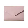 Wallets Fashion Solid Color Women's Purse Short Multi-color Optional Card Bag Autumn Advanced Sense