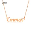 Colliers étoile signe du zodiaque 12 Constellation, pendentifs ras du cou avec nom, bijoux en acier inoxydable pour femmes