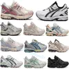 Designer Gel Kahana8 Running Shoes Low Top Retro Athletic Men Women Trainers Outdoor Sports Sneakers Obsidian Grey Cream White Black 36-45 b4