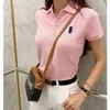 Designer Femmes Polos T-shirts à manches courtes Polo d'été Casual Print Tees vêtements S-XL de haute qualité en gros