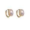 Stud Earrings French Minimalist Style Pearl 2024 Female Niche Light Luxury High-end Fashion Creative Jewelry Gift