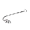 BDSM Stainless Steel Anal Hook Sex Toys for Woman/Man/Gay Metal Butt plug Hook Dilator Prostate Massager Chastity Device Anal 240110