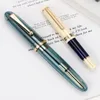 Jinhao 9019透明な色樹脂噴水ペン用品0507mmインク学生学校文房具ビジネスオフィスギフト240111