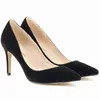 Women Pumps Sexy 8cm Suede Ponited Toes High Heels Fashion Office Stiletto Party Shoes Female Comfort 240110