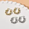 Hoopörhängen 2 st 18 18mm guld pläterad för kvinnor små charm smycken som gör diy mässingstillbehör