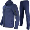 Tech Fleece Bluet Mens Twentieth Tracksuit Sportswear Walking Sportswear Mens Fitness Zużycie joggingu