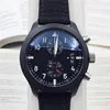 2019 Reloj de pulsera de lujo de alta calidad Big Pilot Midnight Blue Dial Reloj automático para hombre 44 MM Relojes para hombre 2967