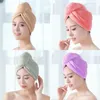 Toalla de pelo seco, gorro para mujer, baño para adultos, remojo, baño de secado rápido, ducha espesa