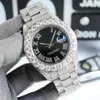 Часы Montre de luxe babysbreath с бриллиантами Relojes 42 мм, автоматические механические часы, мужские часы из стали 904L, наручные часы 07