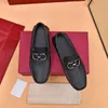 Designer Gentleman Mens Moafers Gommino Driving Dress Business Suit Caminhada Calçado Tamanho 38-46