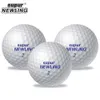 10 st golfbollar 2-stycke Golf Ball Super Long Distance Supur Ling White Pt Längre avstånd 240110