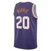 Kevin Durant Devin Booker Basketball Jerseys Bradley Beal Charles Barkley Steve Nash 2024 2023 City Blue Edition Jersey Purple White Custom Men