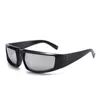 Дизайнерские солнцезащитные очки Y2K Серебряные солнцезащитные очки в стиле будущего P Home New Sweet Cool Spicy Girl Street Po Вогнутые солнцезащитные очки для мужчин и женщин RL95