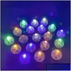 Led Toys Balloon Lights Flash Colorf Round Tiny Lamps Waterproof Luminous Balls Ornament For Wedding Birthday Pa Kidssunglass Drop D Dhiwj