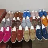 L-p mocassins camurça tênis sapatos femininos sapatos casuais homens deslizamento-on andando apartamentos clássico tornozelo bota designer de luxo calçados de fábrica