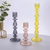 Candle Holder Wedding Decoration Glass Home Decor Table Centerpieces Accessories Hydroponics Vase 240110