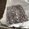 Kadınlar Parlak Pualanlar Sexi Mini Etek Vintage Kalem Etek Yüksek Bel Renkli Silemi Bodycon Pist Jupe Sequin Femme 240111