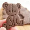 Baking Moulds Bear Cookie Cutter Pastry Cartoon Animal Biscuit Molds Kitchen Accessories Tool Kids Gift Fondant Cake Decoration Tools