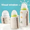 Universal Wide Caliber Milk Bottle Insulation Bag 5 Layers Tin Foil Thick Cotton Bottle Cover Portable Anti-fall Cup Cover 240111